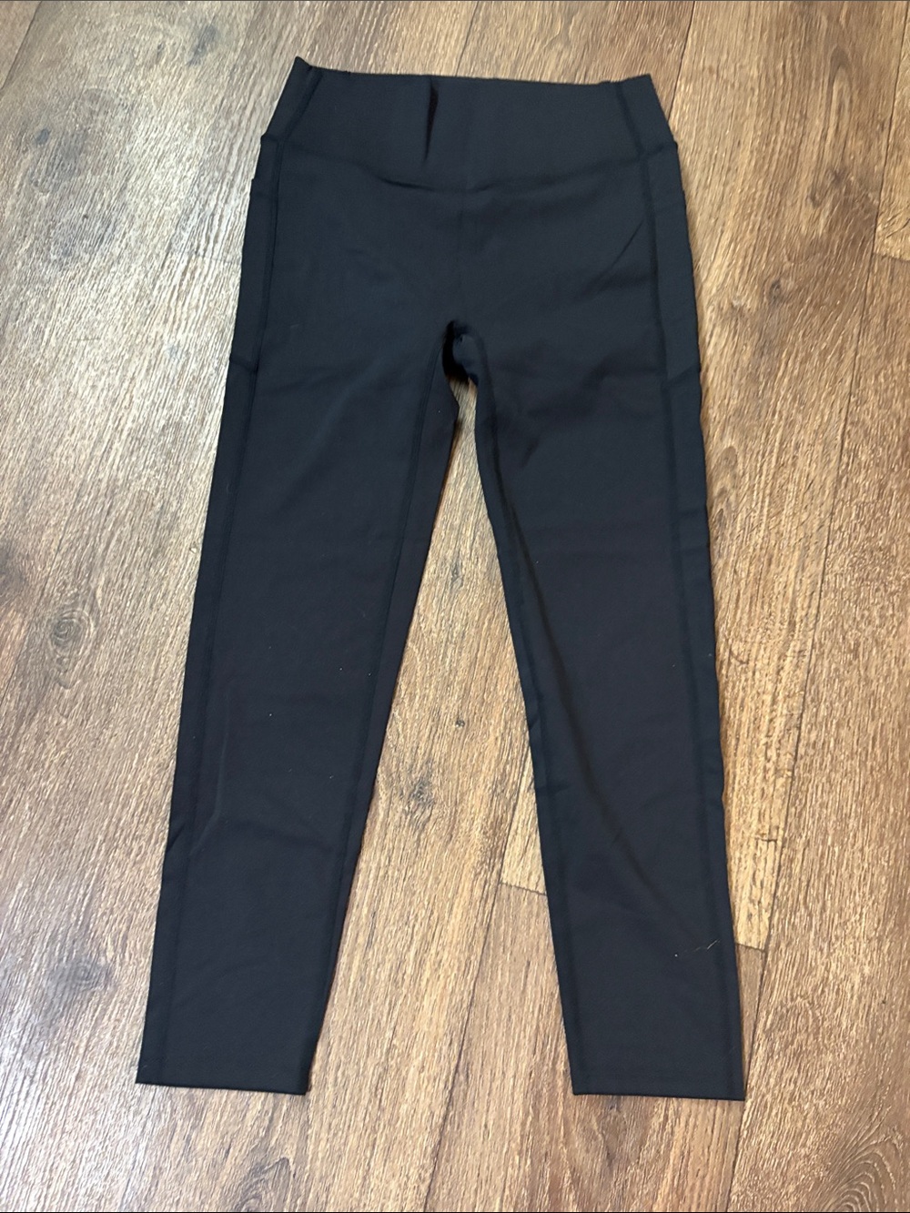 High-Waist Black Performance Leggings